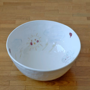 finger prints bowl